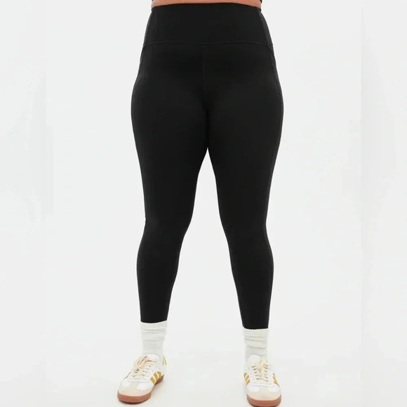 NWT Girlfriend Collective Black Compressive Pocket Legging #2024 (XS) - Picture 1 of 6